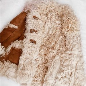 Vintage 70’s lamb shearling coat
